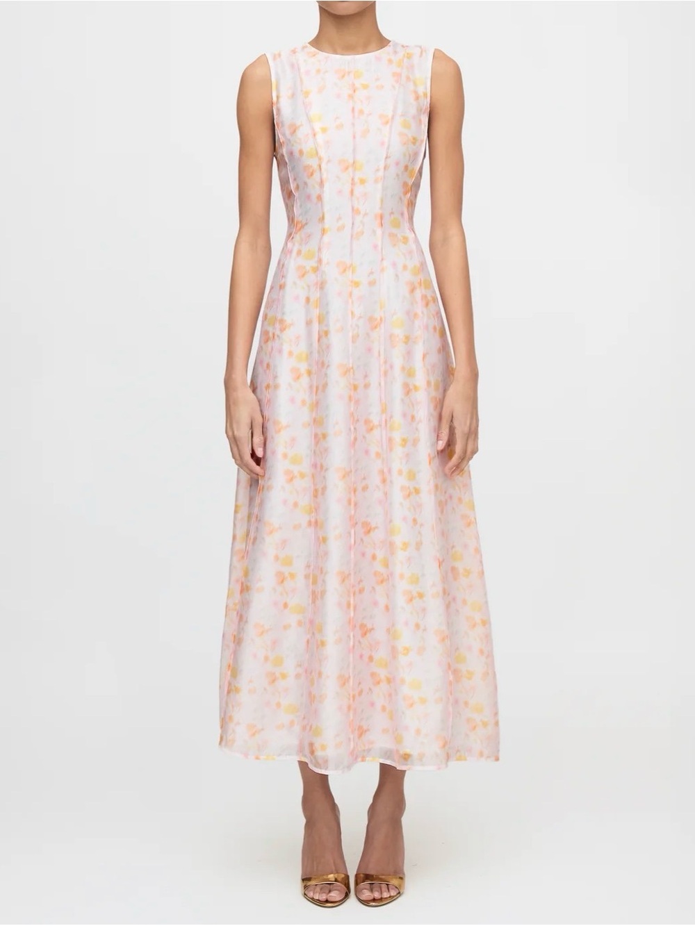 Hill House Leanne Dress in Sunwashed Petals